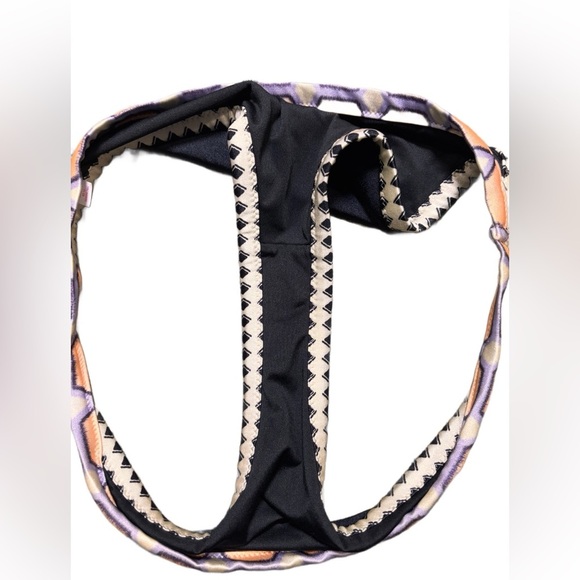 Victoria’s Secret Bikini. Size S/M Black Geometric Print - Picture 4 of 6